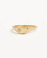 By Charlotte Lotus Ring - 18k Gold Vermeil