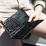 Status Anxiety In The Beginning - Black Croc Emboss