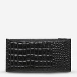 Status Anxiety In The Beginning - Black Croc Emboss
