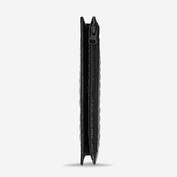 Status Anxiety In The Beginning - Black Croc Emboss