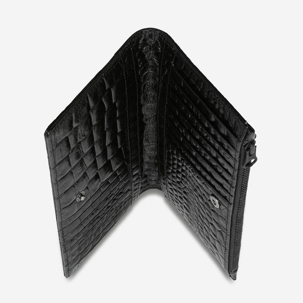 Status Anxiety In The Beginning - Black Croc Emboss